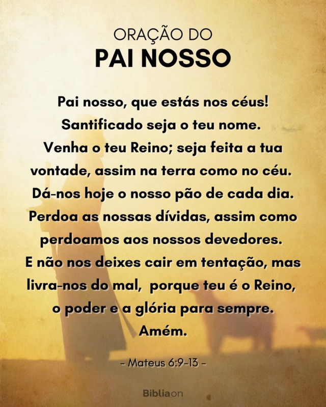 oracao o pai nosso