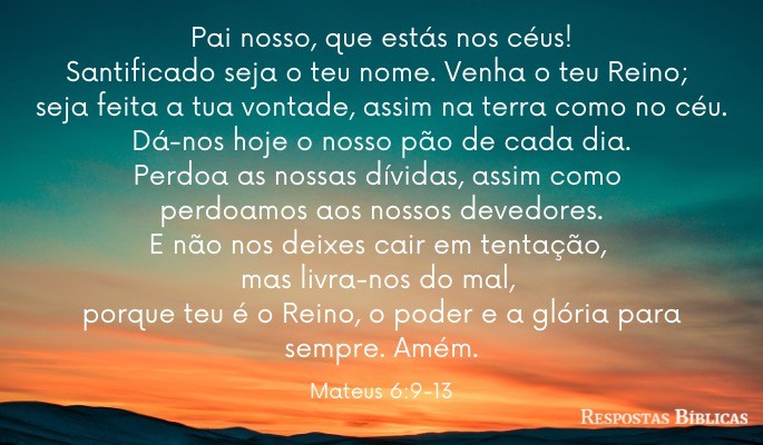 Diferenças entre a Oração do Pai Nosso Católica e Protestante