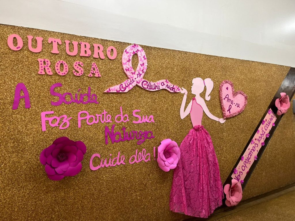 outubro rosa decoração