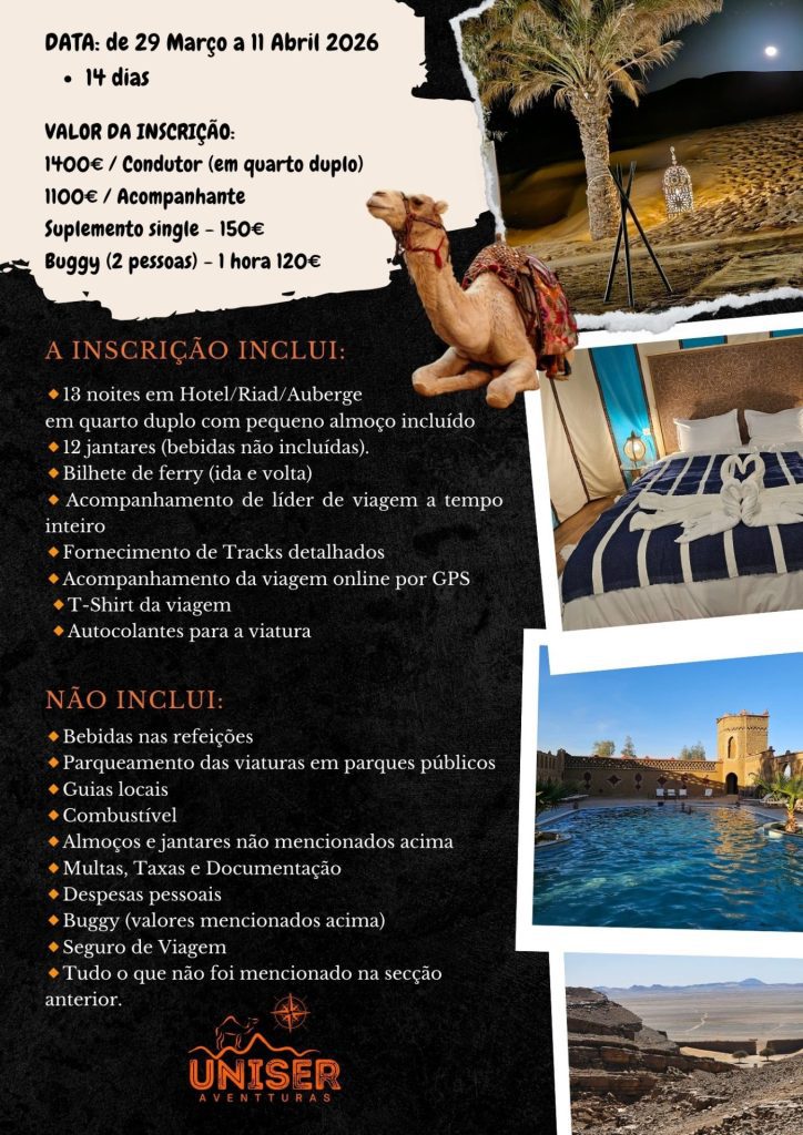 Viagens de Luxo para Marrocos: Expedições Exclusivas em 2026