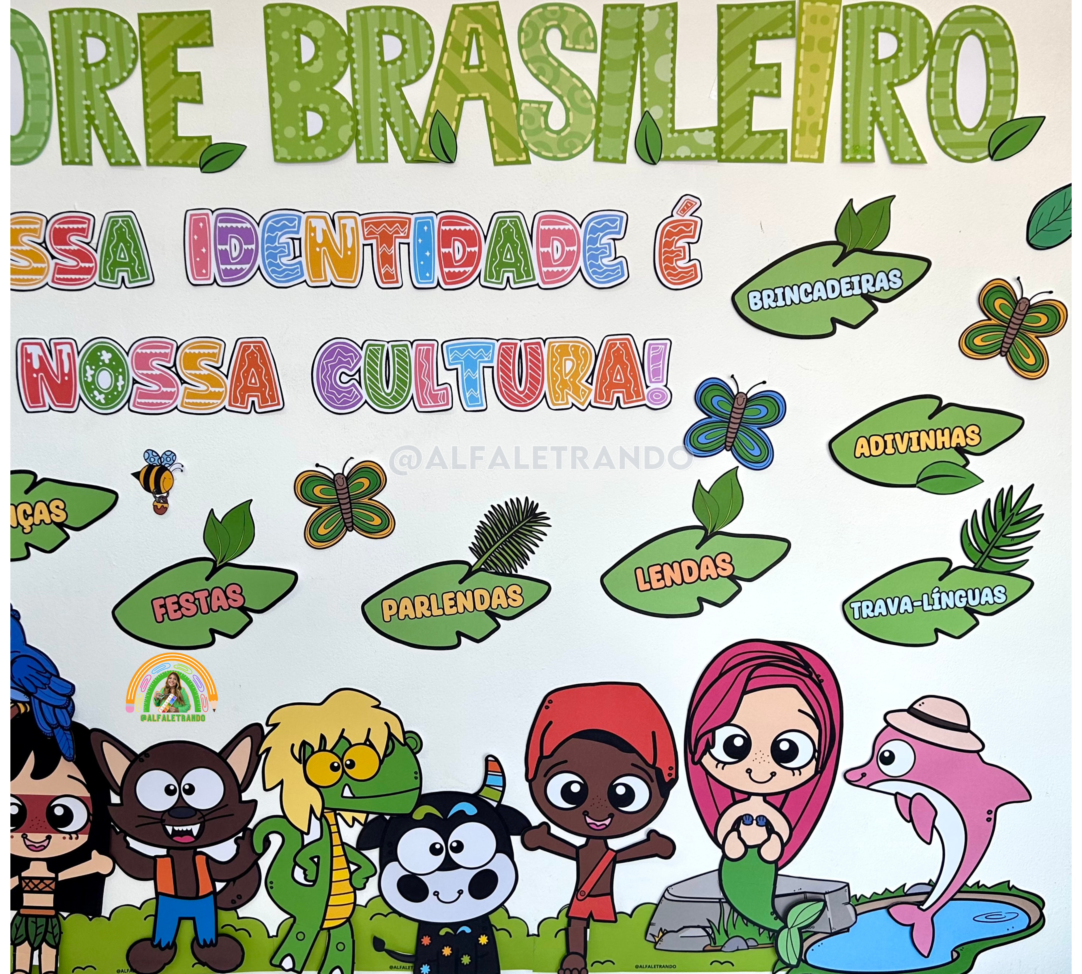 painel folclore brasileiro para imprimir grátis