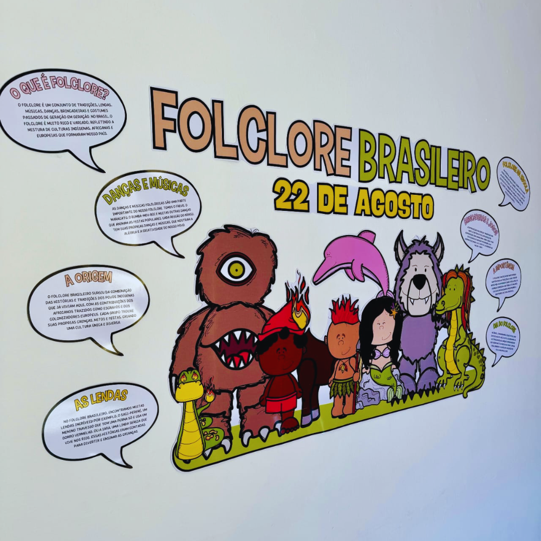 painel folclore brasileiro acróstico