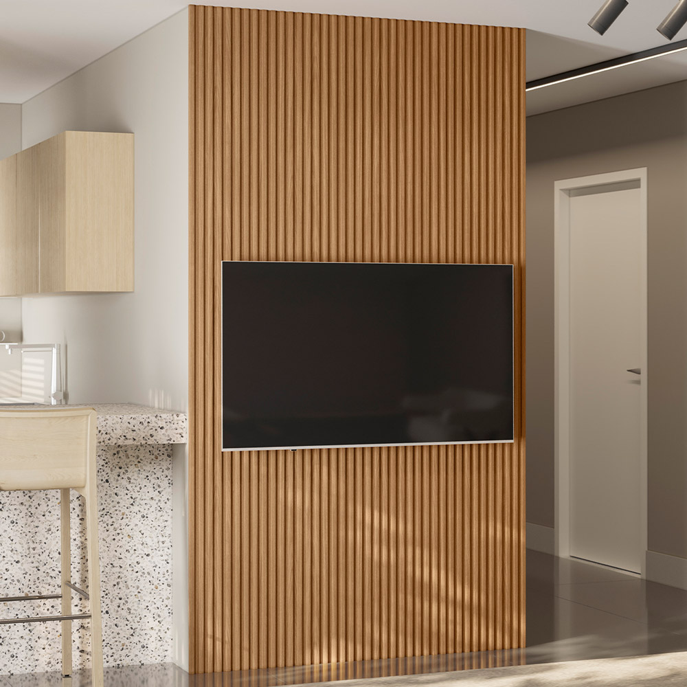 painel ripado mdf sob medida