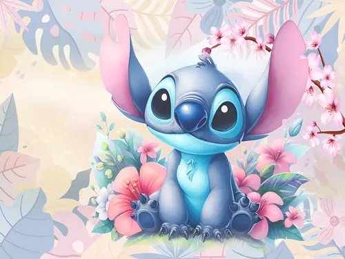 Painel Stitch redondo