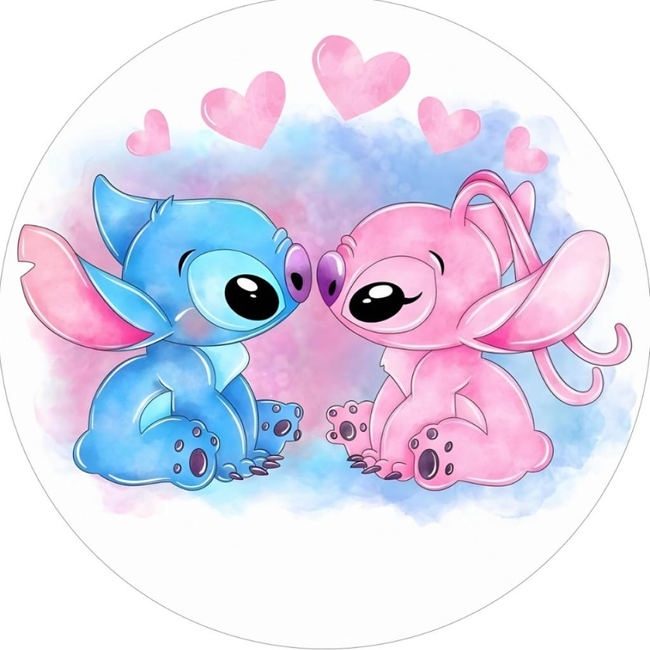 Painel Stitch tecido sublimado