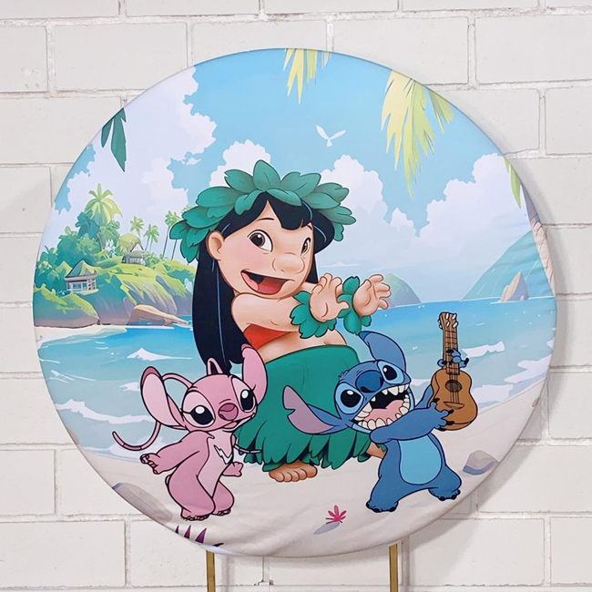 Painel Stitch e Angel