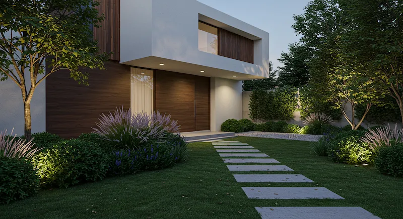 paisagismo minimalista