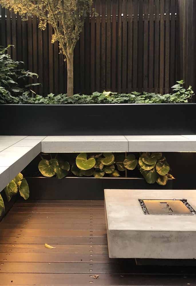 paisagismo minimalista