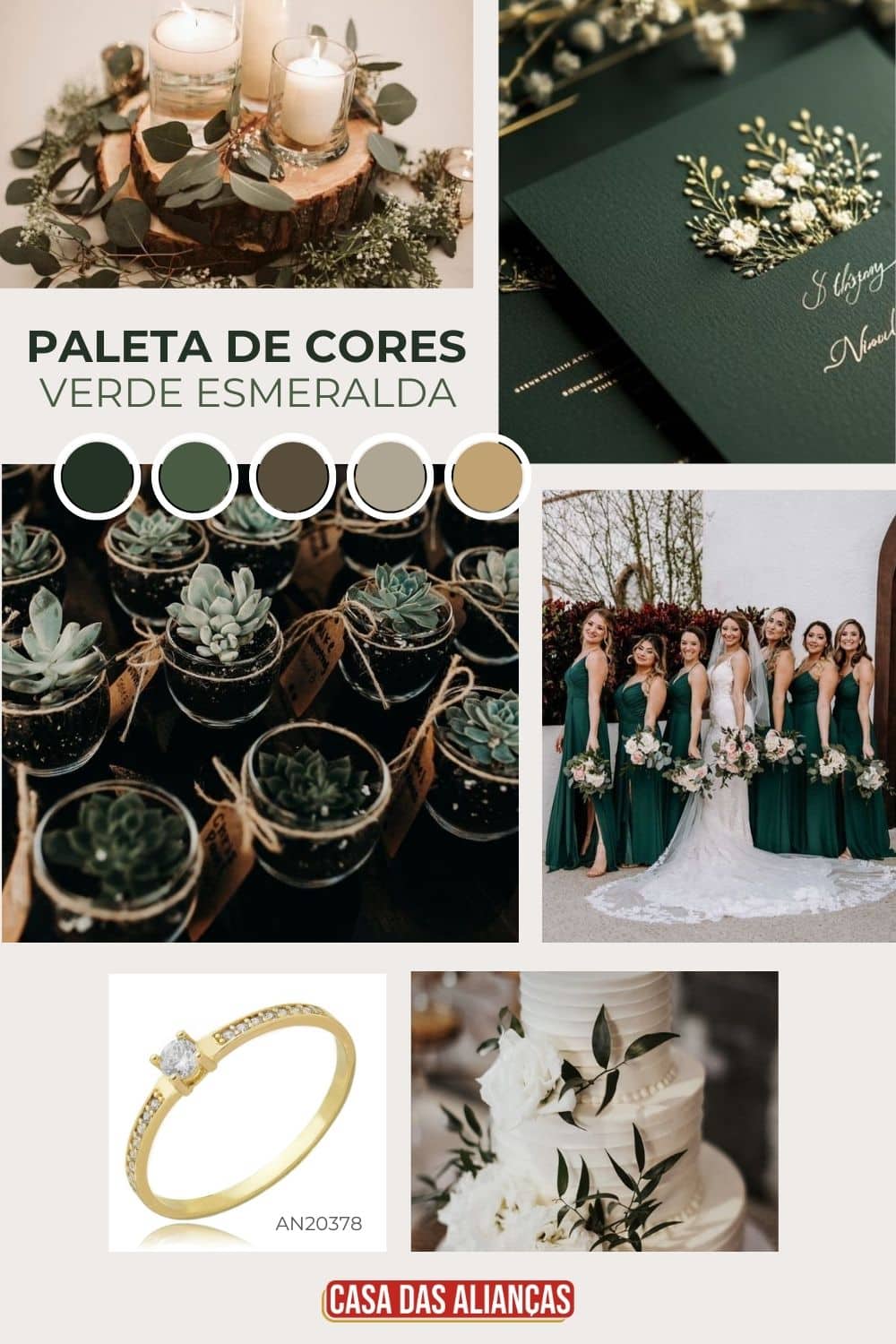 verde musgo e cinza