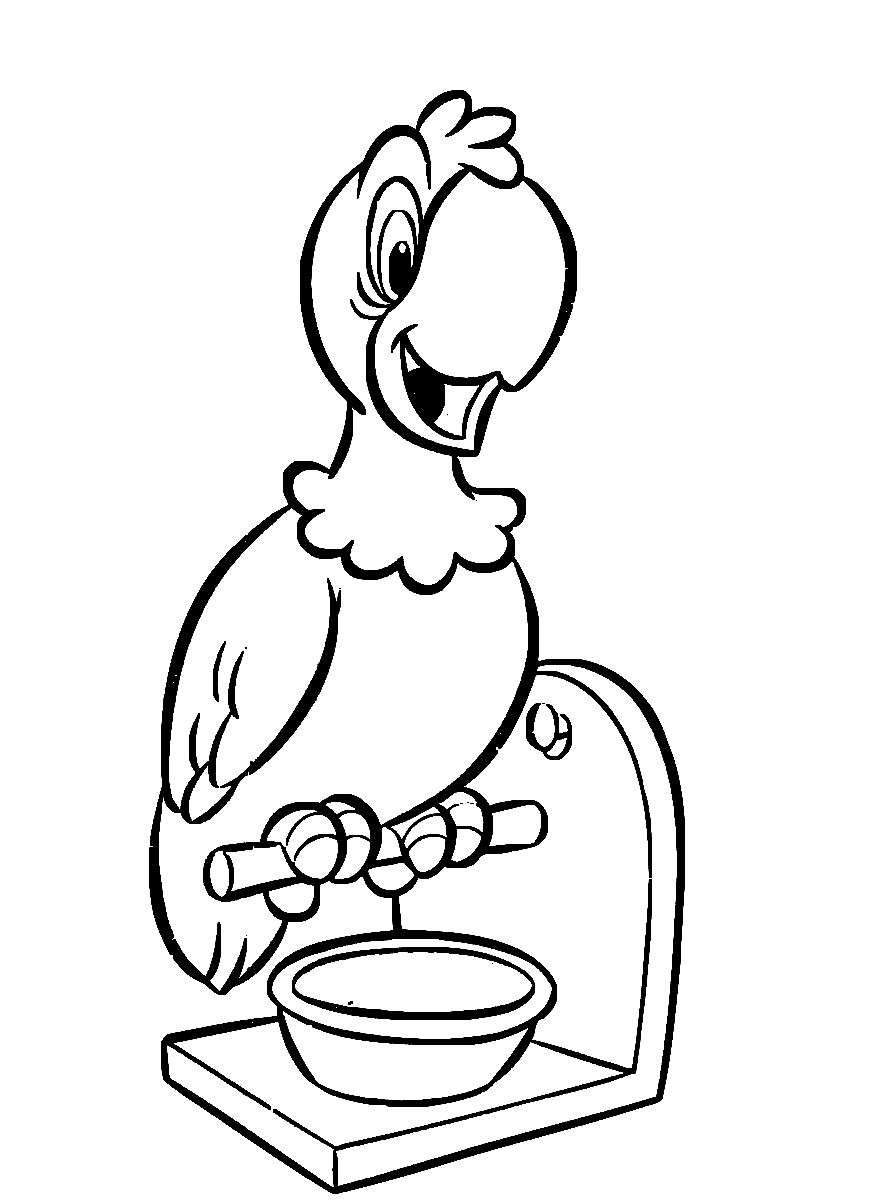 desenhos de aves para colorir