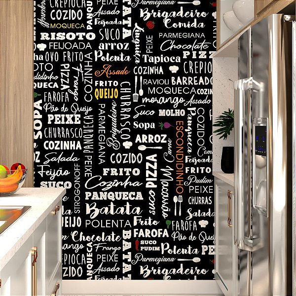 papel de parede cozinha promoção