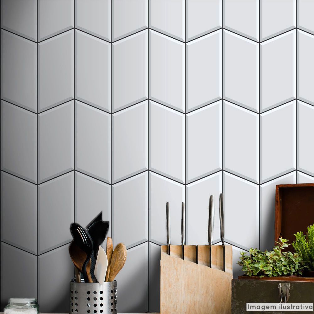 papel de parede cozinha minimalista