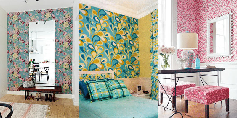 Papel De Parede De Tecido