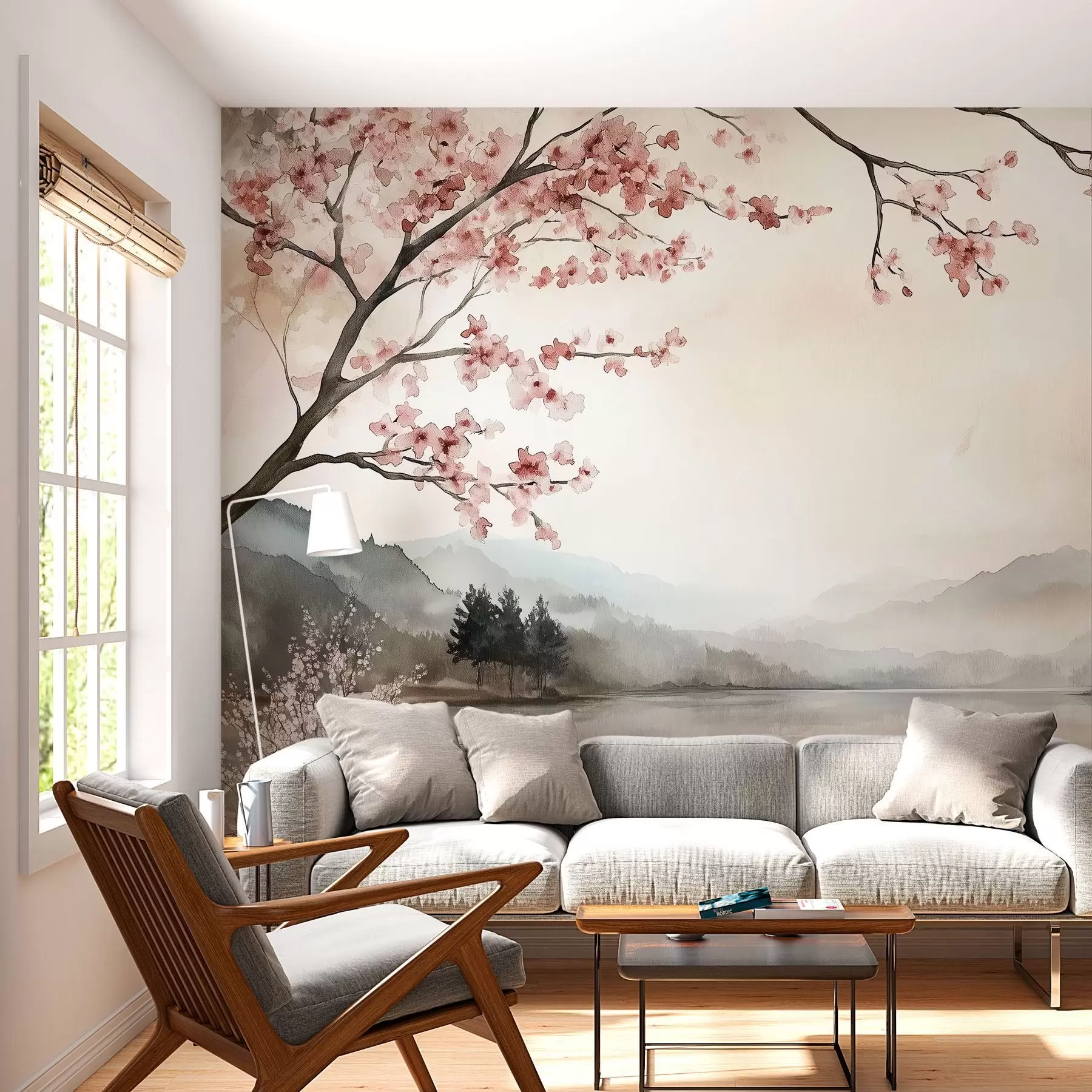 papel de parede paisagem estética