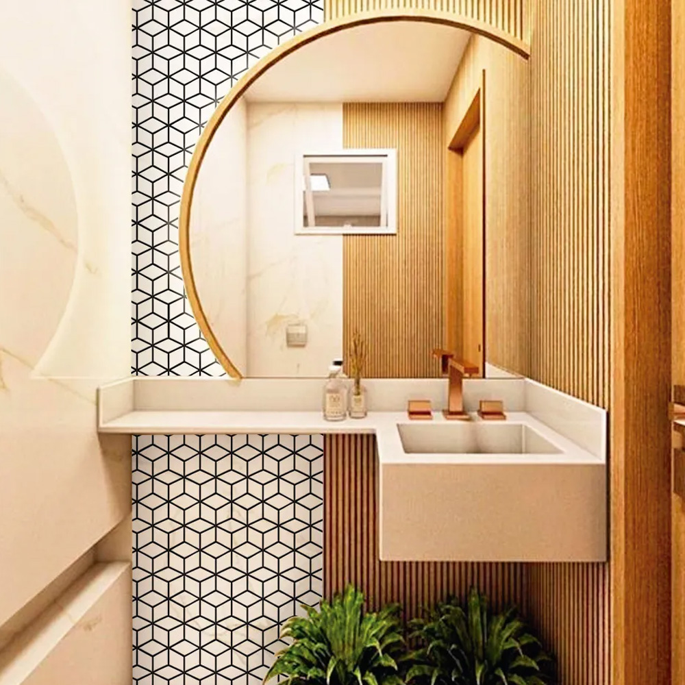 papel de parede para banheiro lavavel