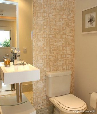 Cores e Estampas para Ousar no Papel de Parede do seu Lavabo