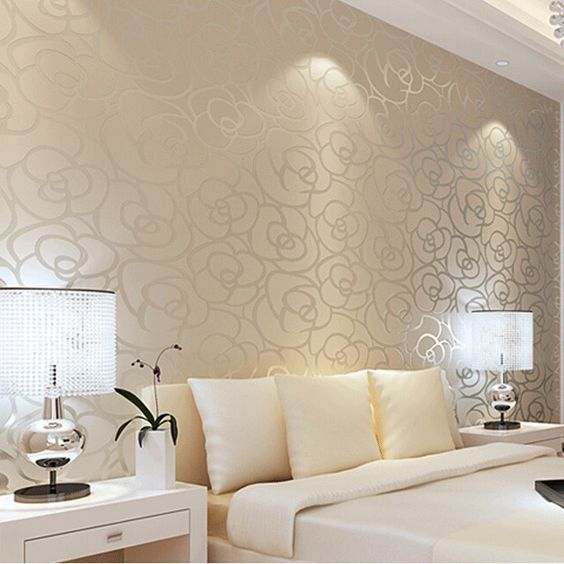 papel de parede quarto casal lavável