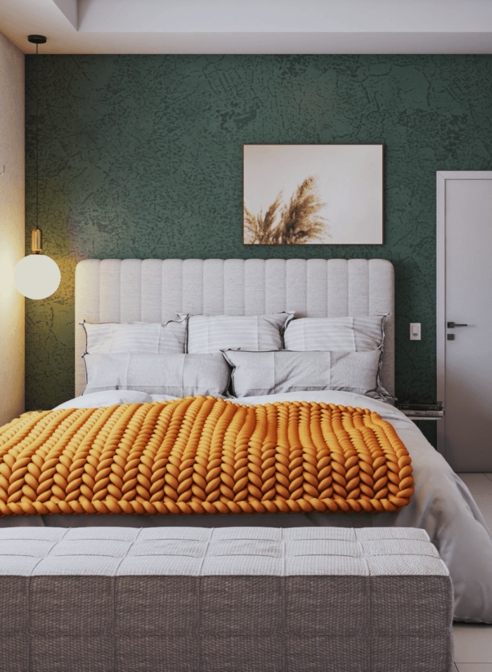 papel de parede quarto casal rose gold