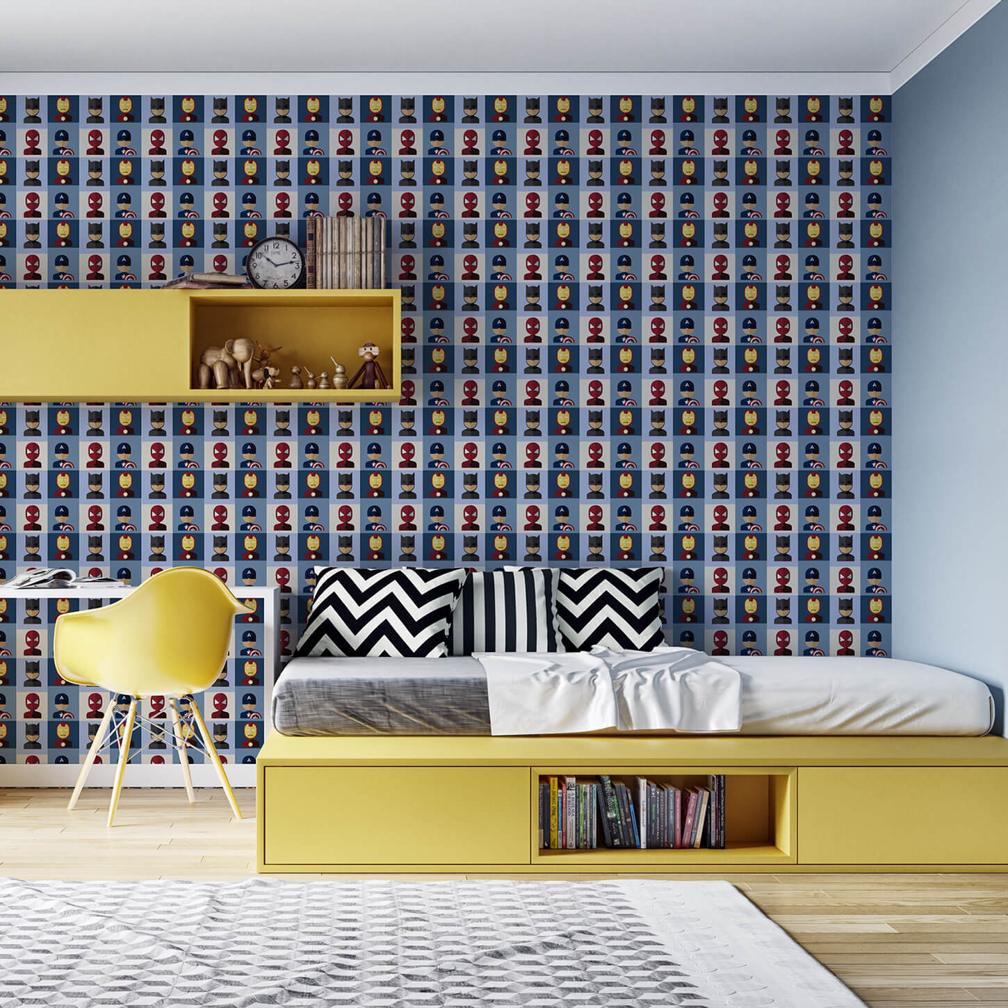 Top 10 Temas de Papel de Parede para Quarto Infantil Masculino