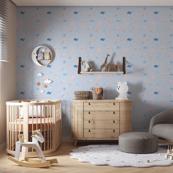 Cores e Papéis de Parede: Criando um Quarto de Bebê Menino Relaxante