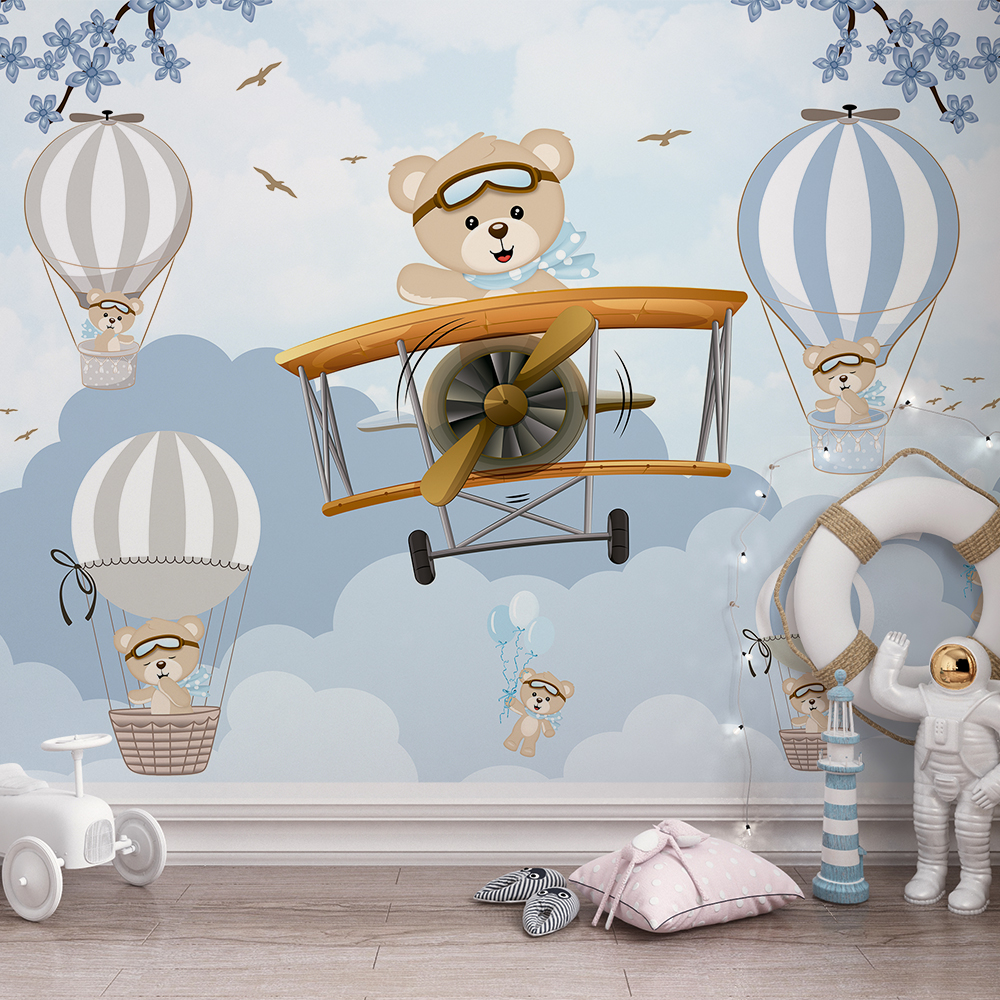 Cores e Papéis de Parede: Criando um Quarto de Bebê Menino Relaxante