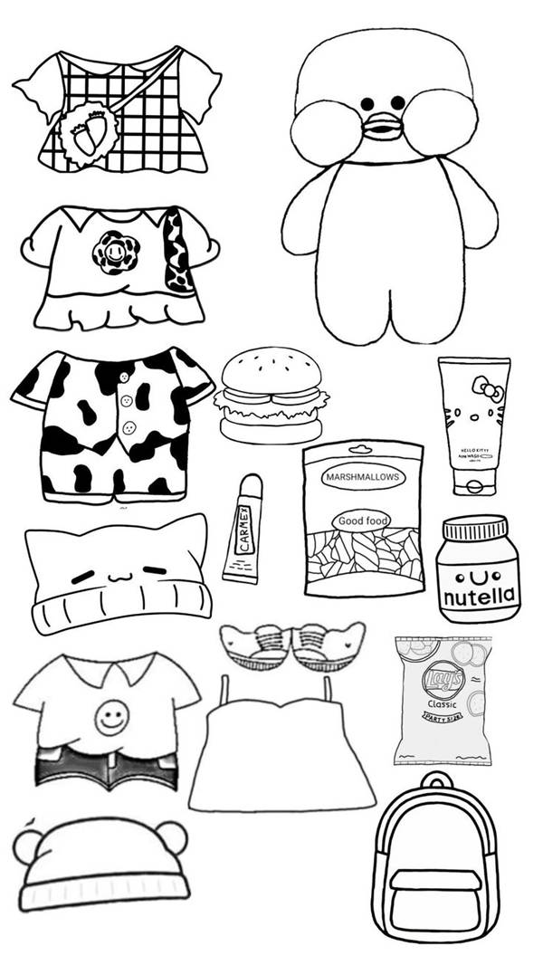 Desenhos de pato para imprimir e pintar