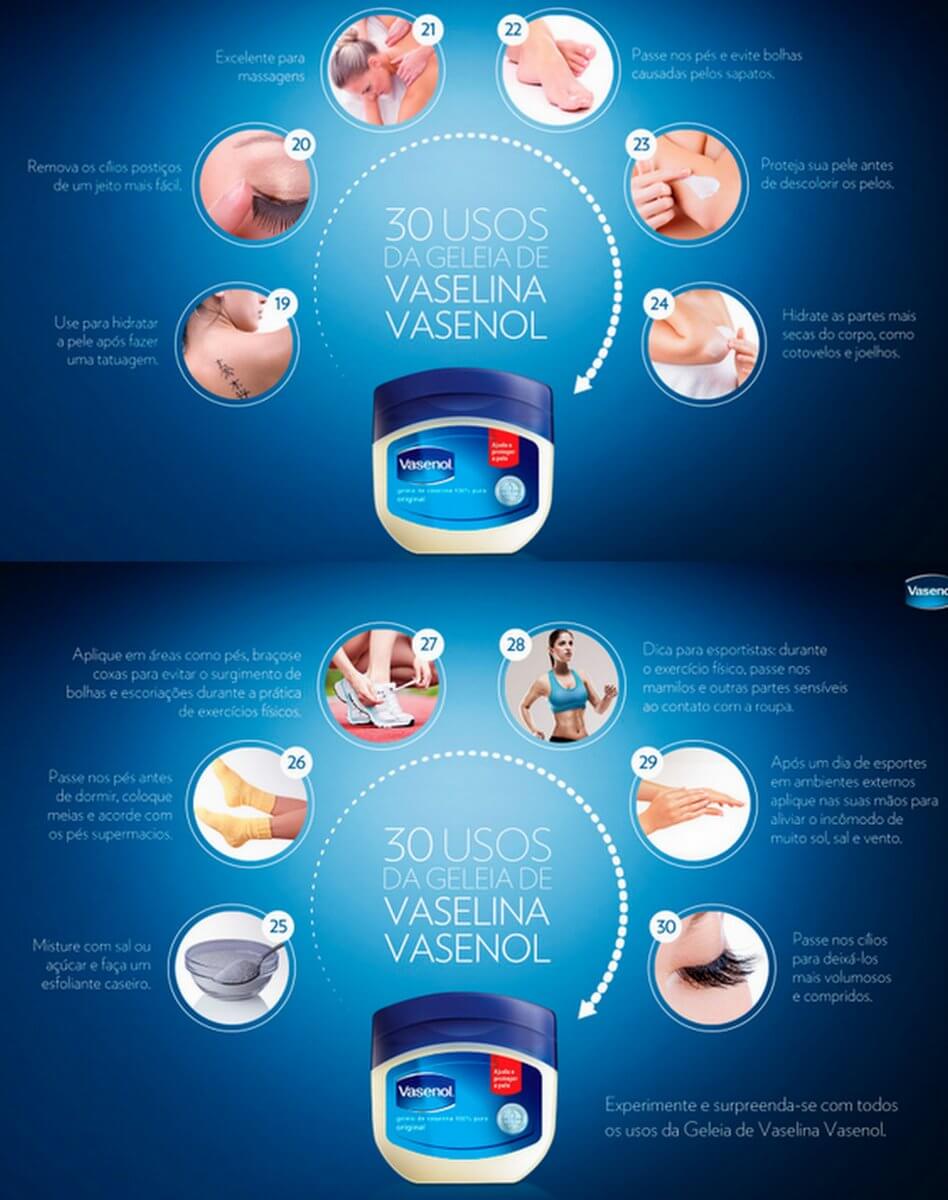 para que serve a vaselina