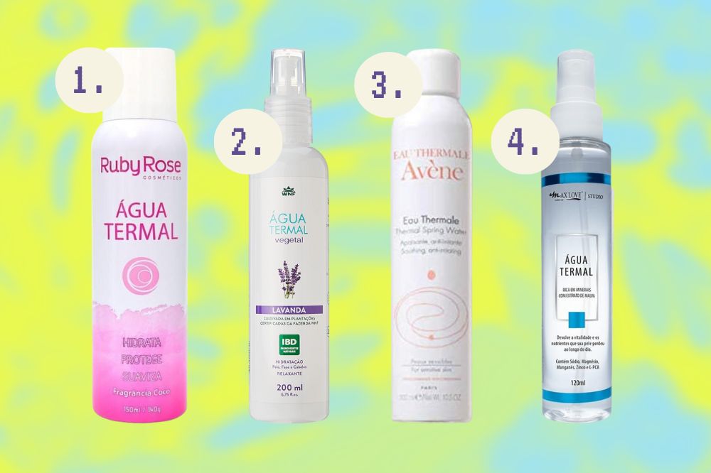 água termal para pele sensível benefícios