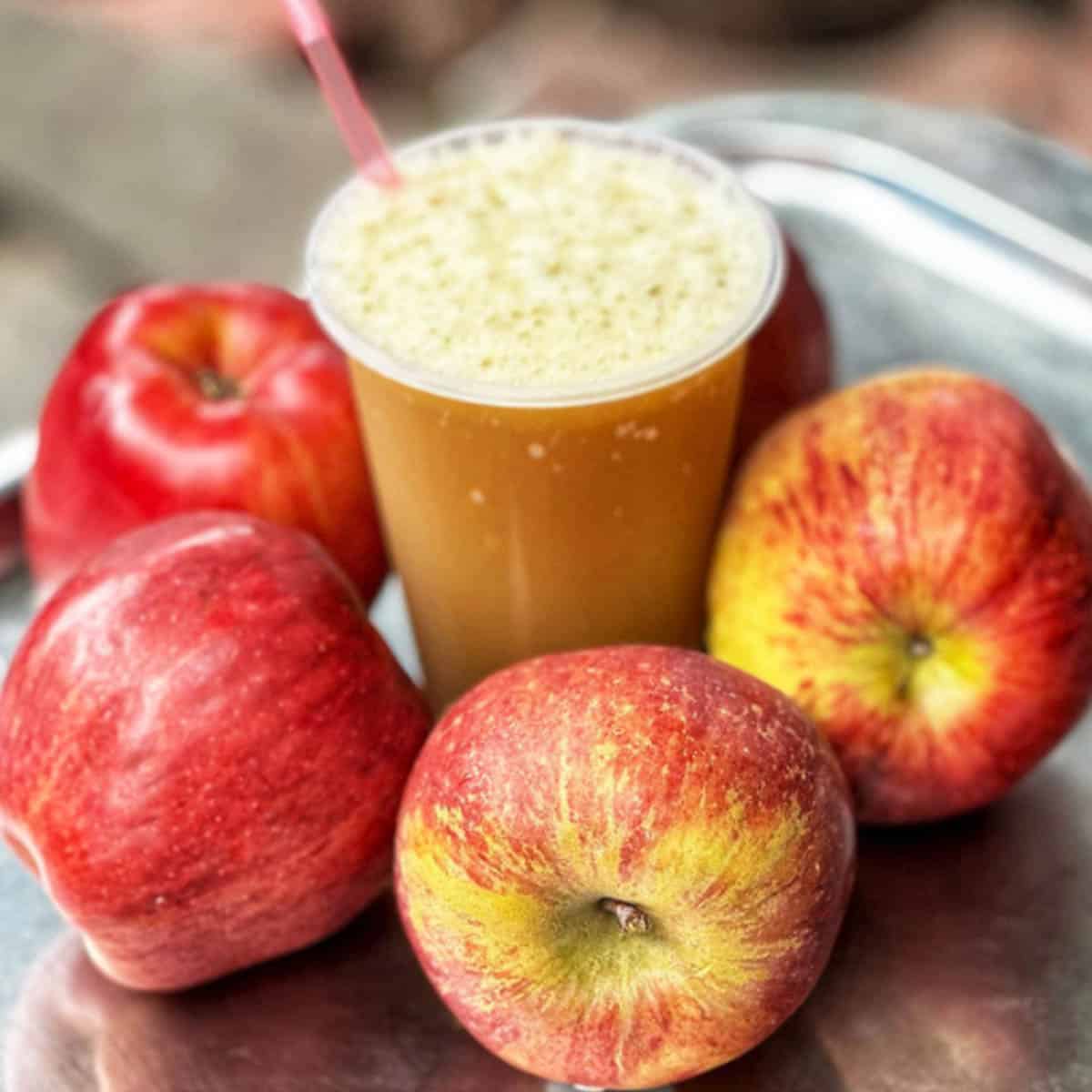 Suco de Maçã com Couve para Detox