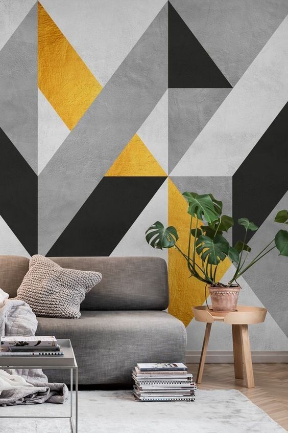 DIY: Aplicação de Papel de Parede Geométrico Autoadesivo Sem Erros