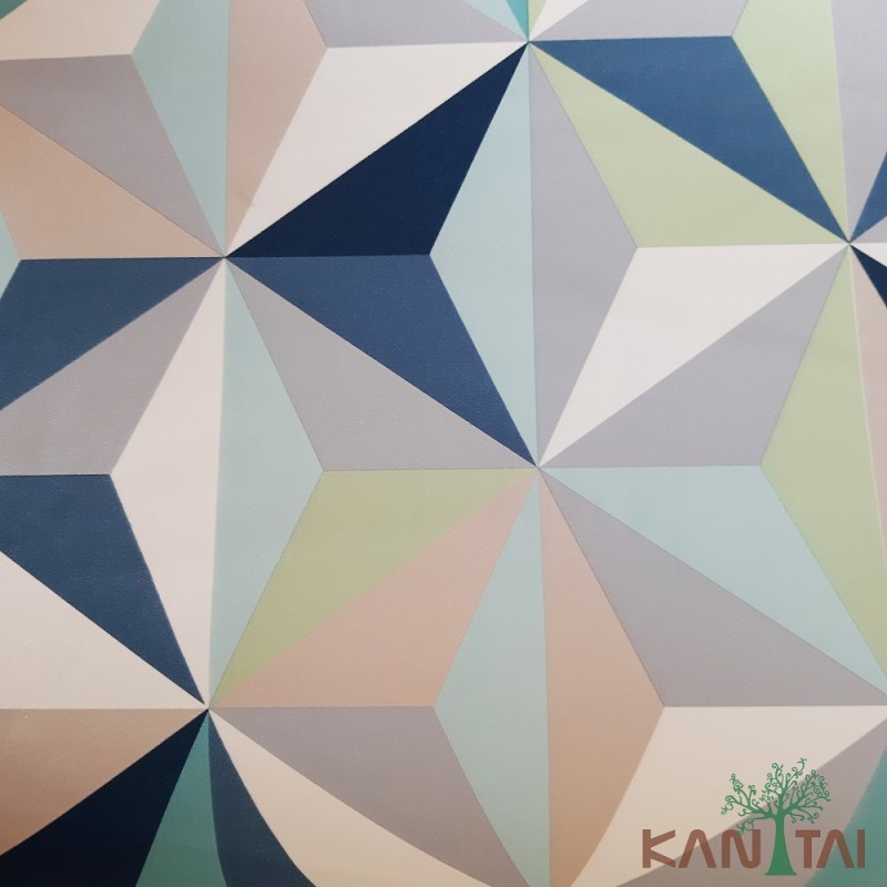 DIY: Aplicação de Papel de Parede Geométrico Autoadesivo Sem Erros