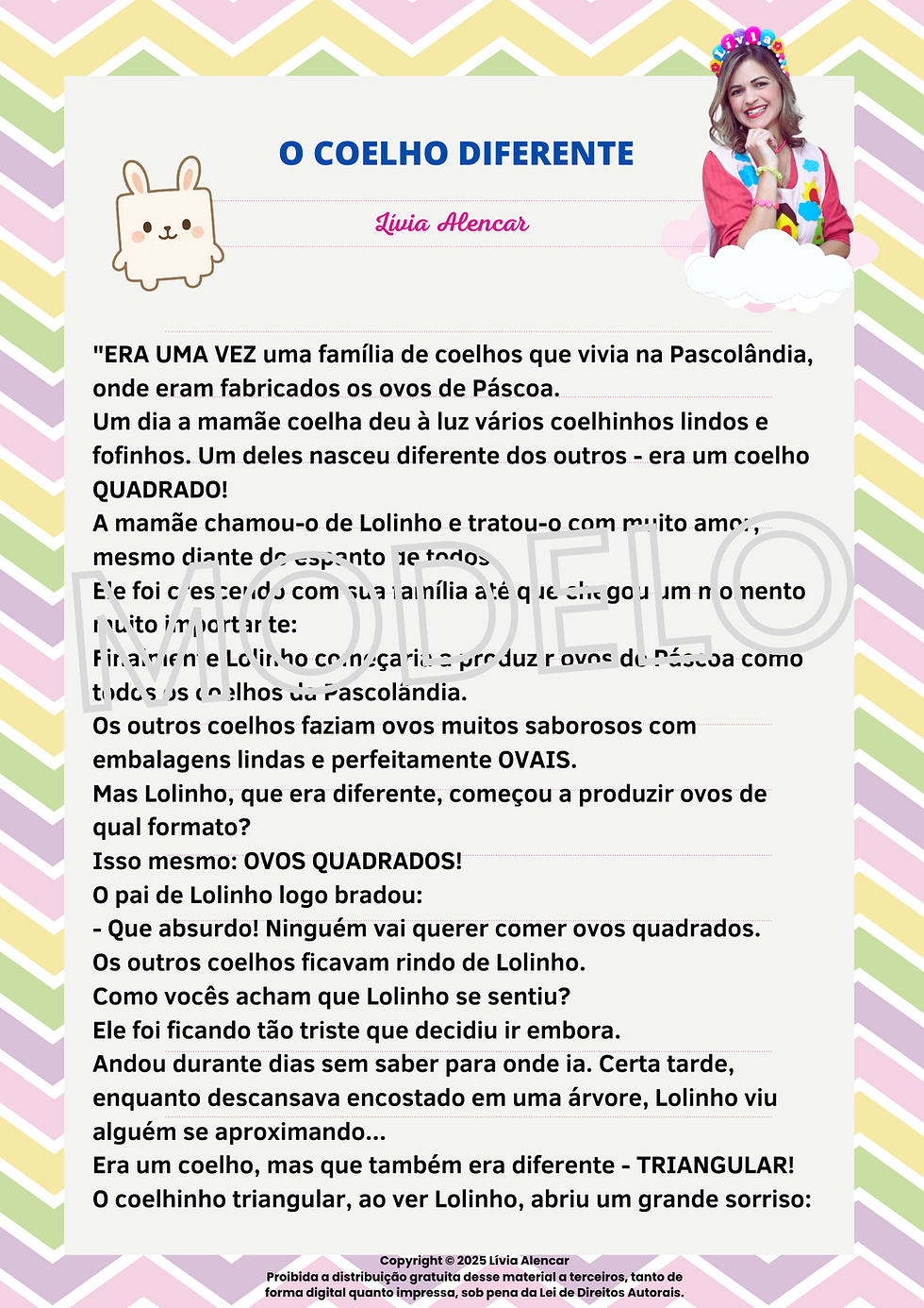 pascoa historia infantil