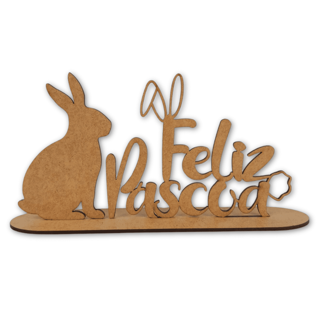 5 ideias de tutoriais para pintar peças de MDF para Páscoa