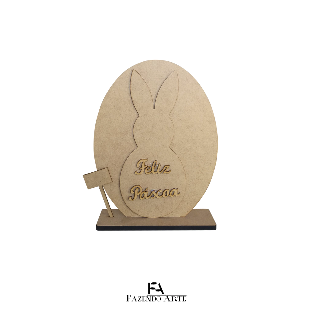 5 ideias de tutoriais para pintar peças de MDF para Páscoa