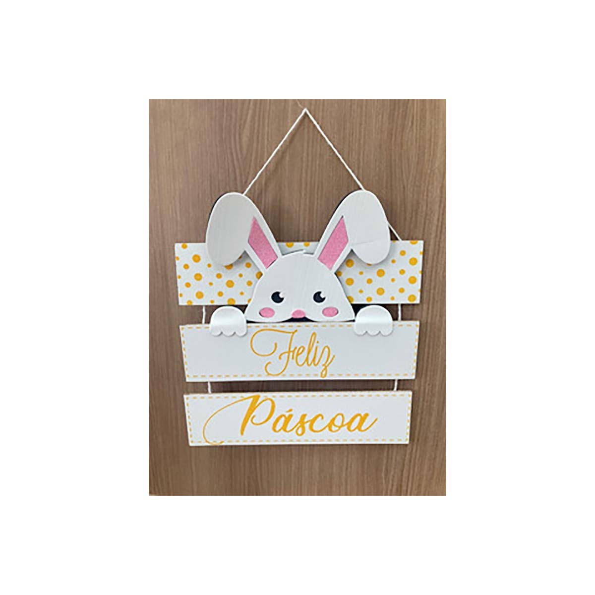 Como montar uma cesta de Páscoa criativa com itens de MDF