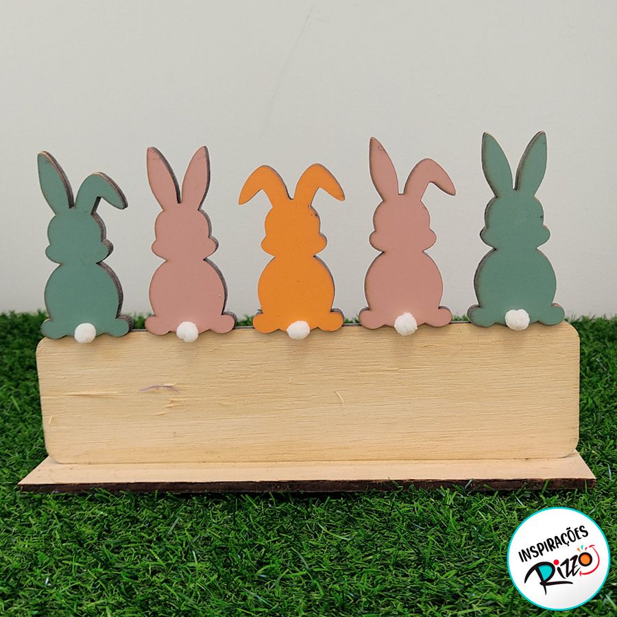 Como montar uma cesta de Páscoa criativa com itens de MDF