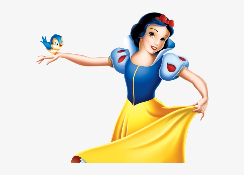 png branca de neve com passarinho