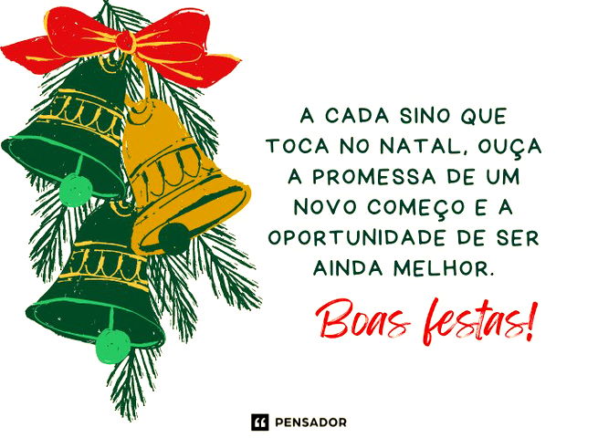 pensamentos de natal