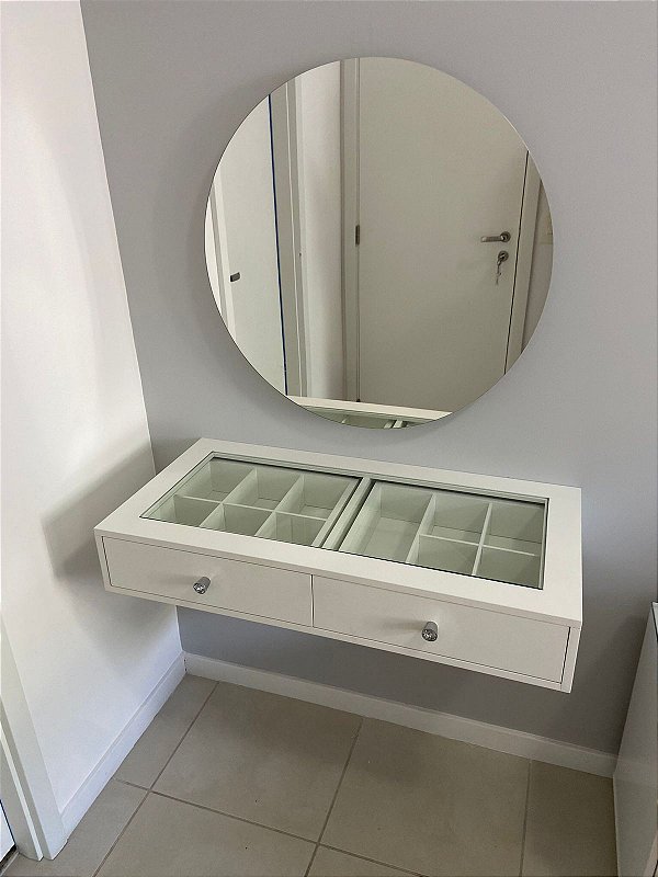 Melhores Penteadeiras Suspensas para Quartos Pequenos