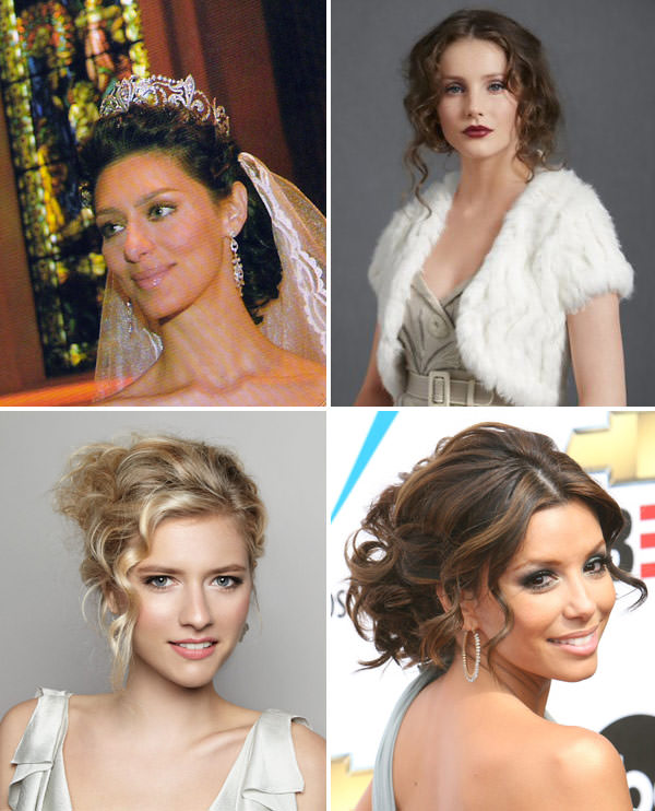 penteado cabelo cacheado curto vs longo