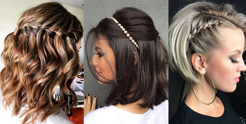 penteado cabelo chanel