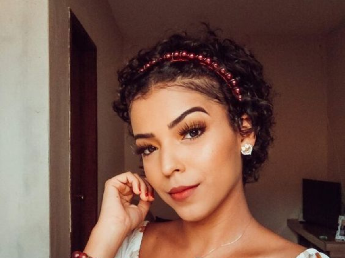 Penteado Cabelo Curto Cacheado