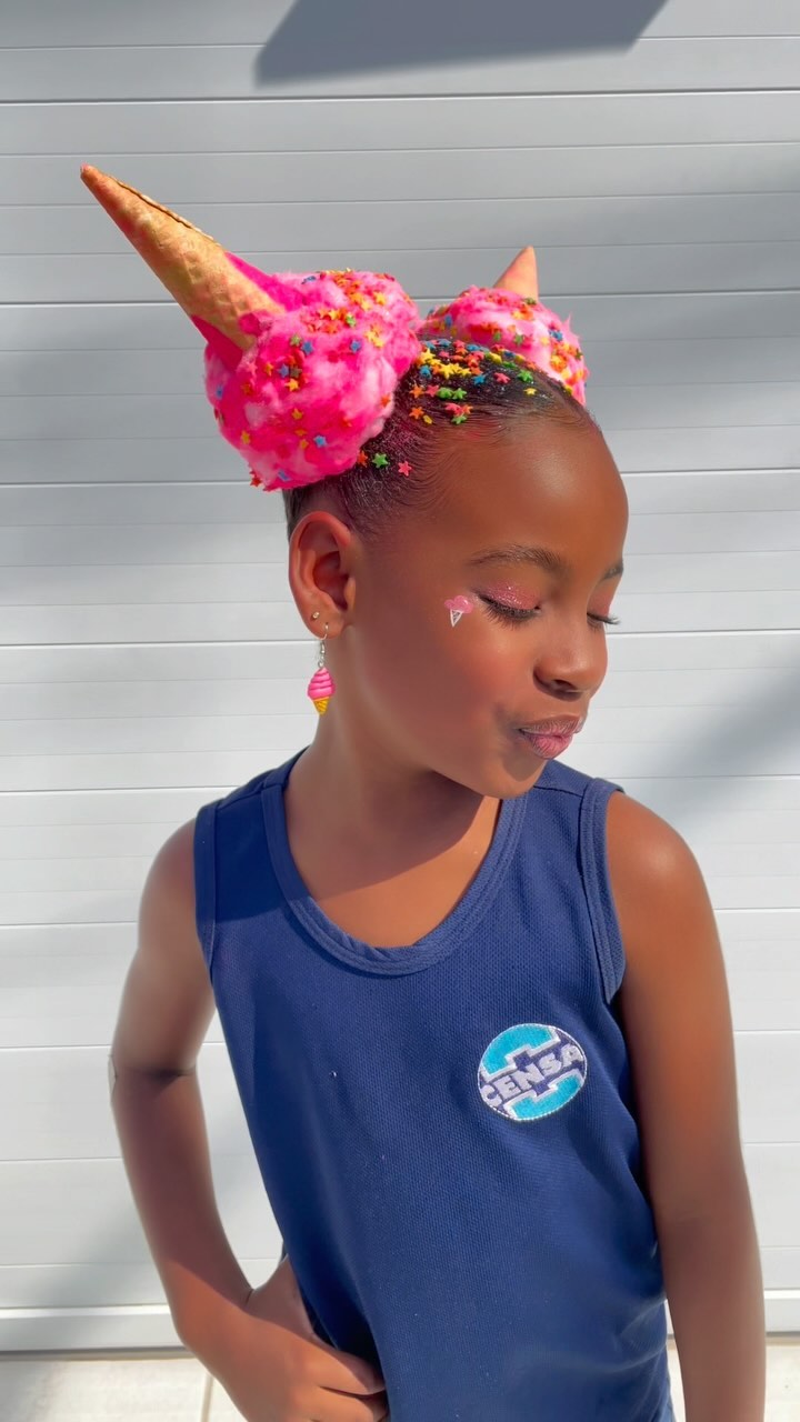 erros comuns ao fazer cabelo maluco em crianças