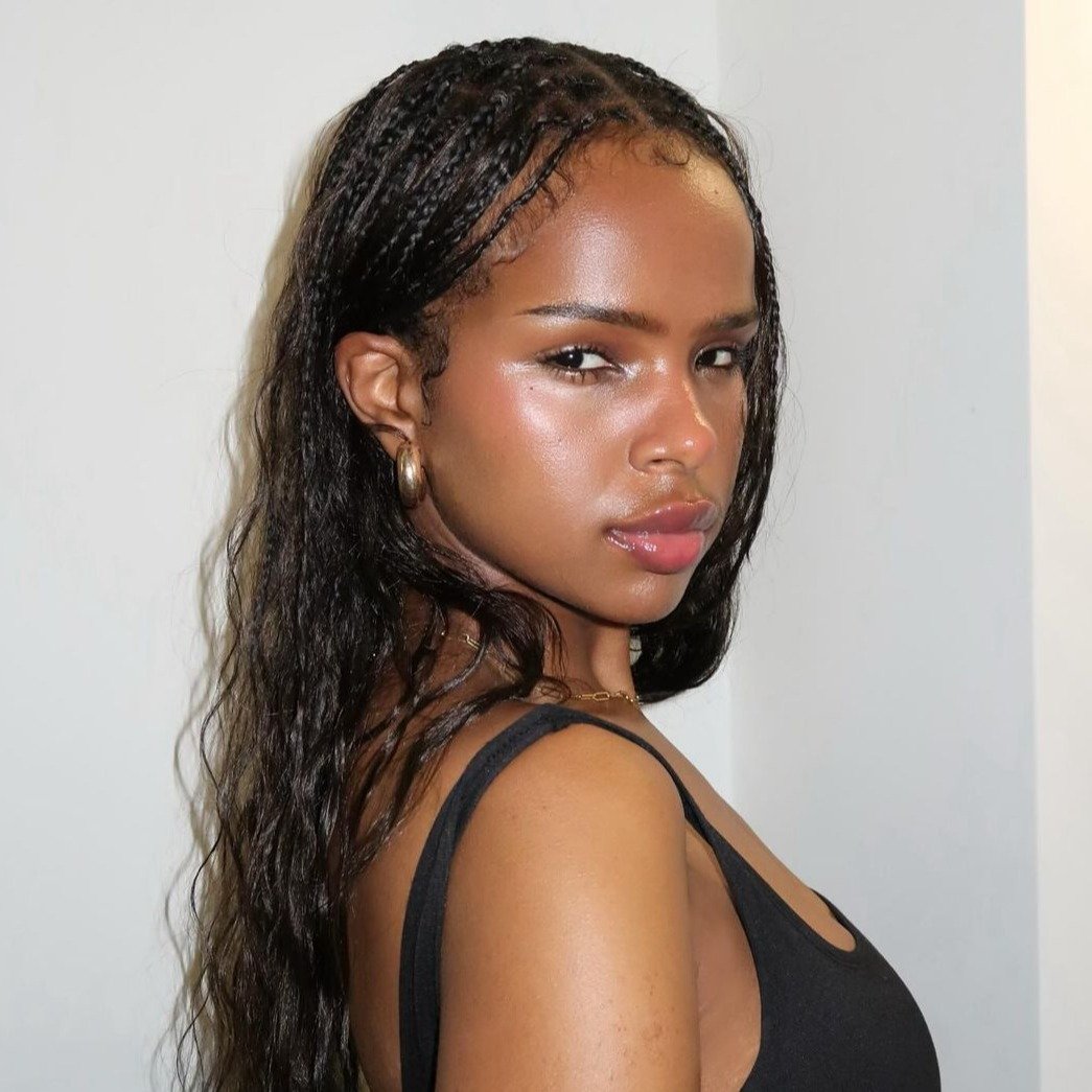 penteado de trança cabelo cacheado