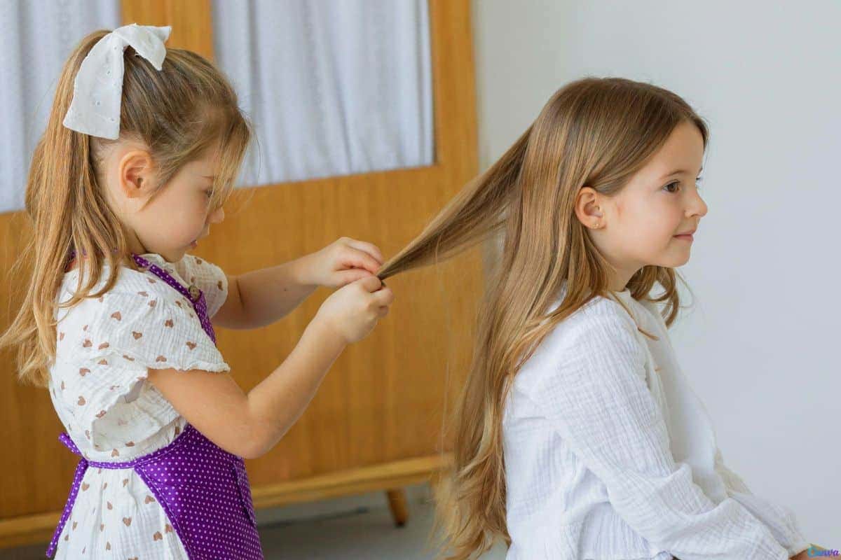 penteado infantil