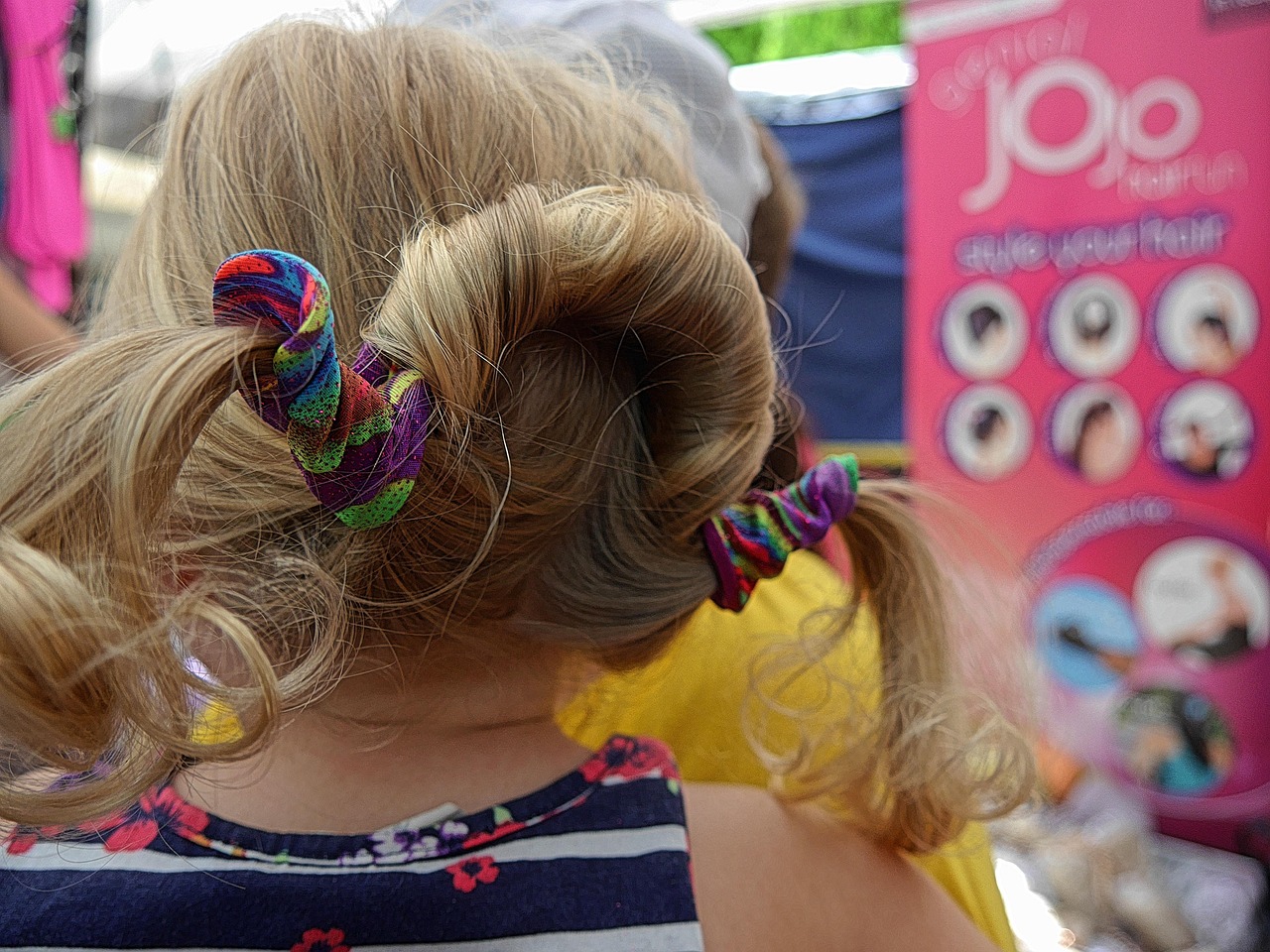 penteado infantil