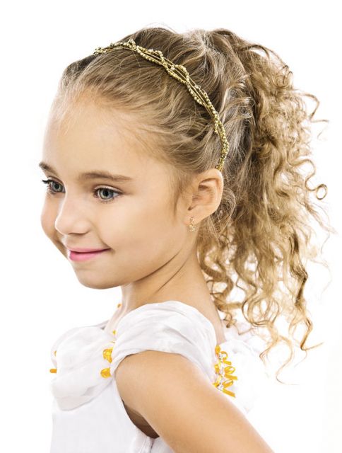 penteado infantil cabelo cacheado vs liso