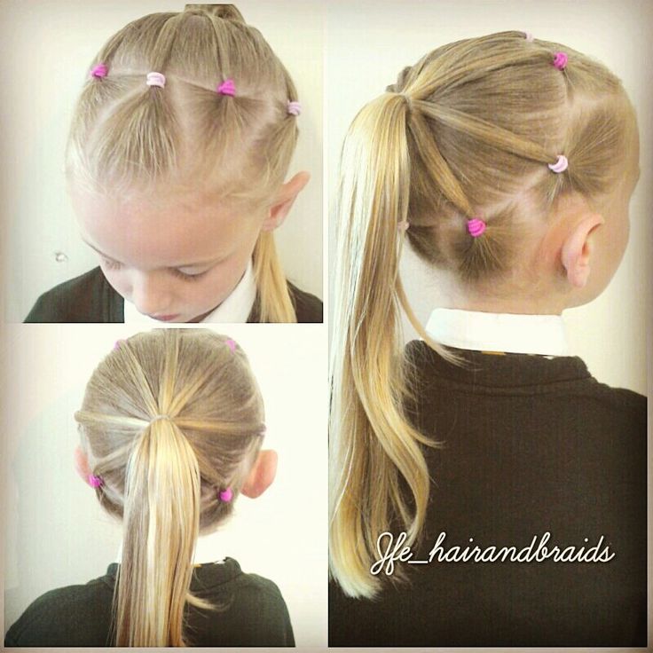 penteado infantil simples cabelo curto