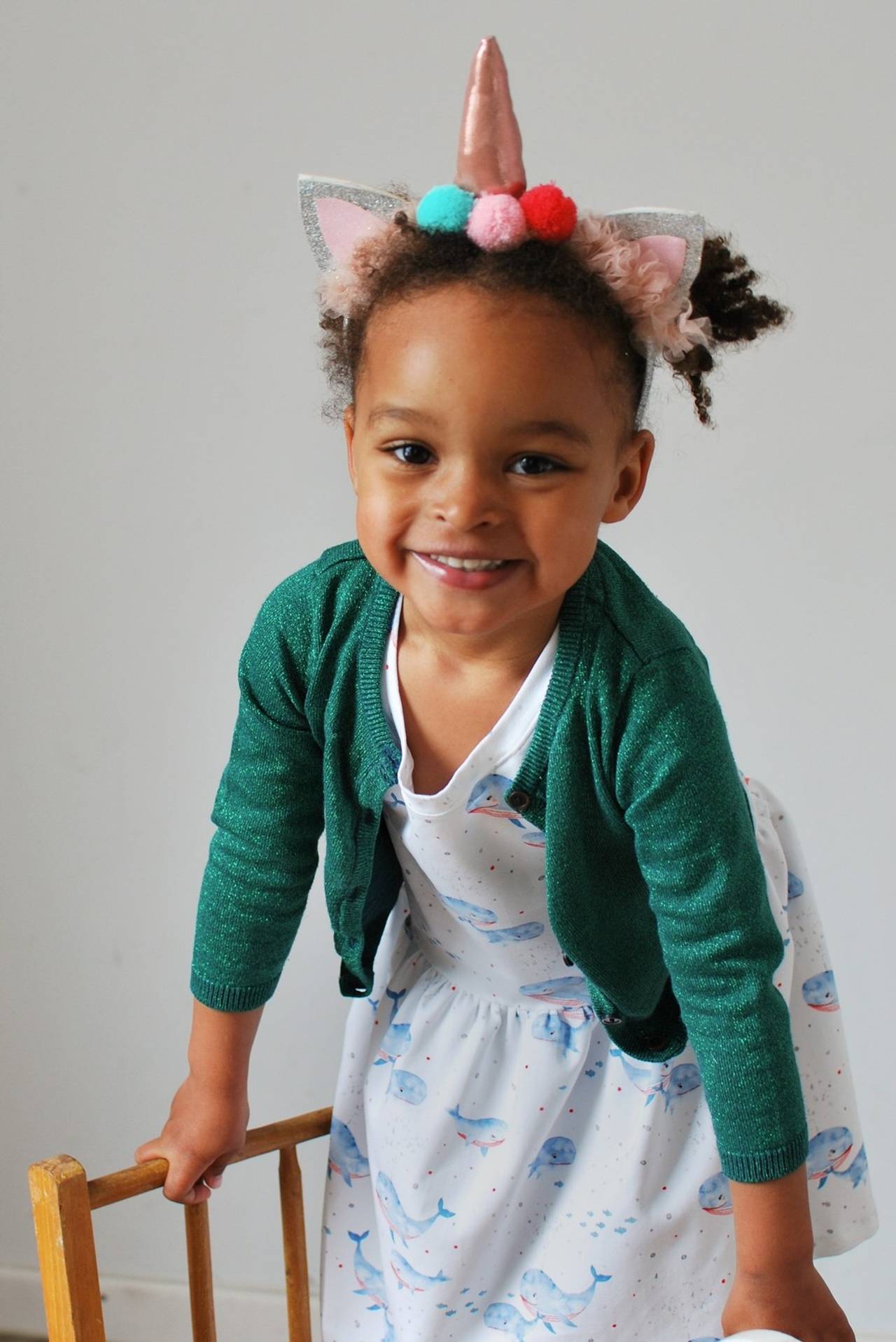 penteado maluco infantil com tema de sereia