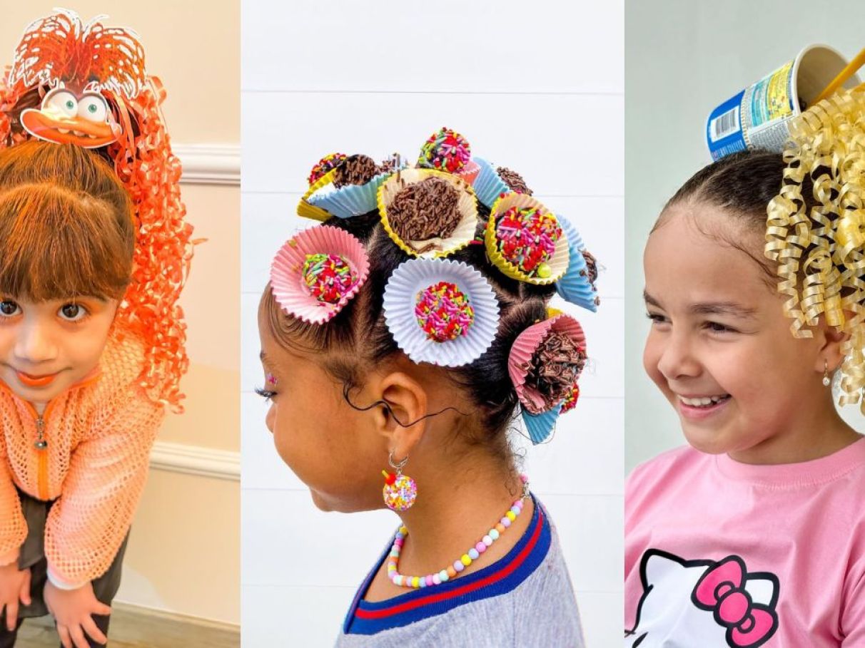 penteado maluco menina inspiração rápida